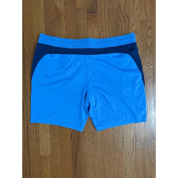 Zero Restriction Ecom Men's Two-Tone Blue Shorts  Size XXL- NWT - Picture 2 of 7